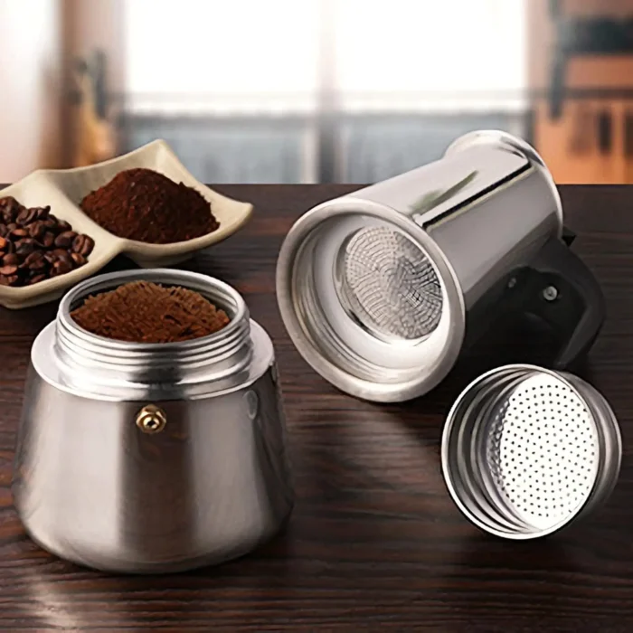 4/Cups-Moka Coffee Maker - Image 4