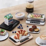 Electric mug warmer, heating plate