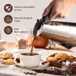 4/Cups-Moka Coffee Maker - Image 6