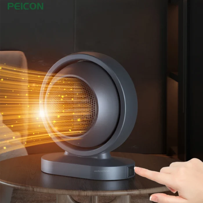 Portable Mini Electric Heater with Thermostat, Desk Heating Fans - Image 1