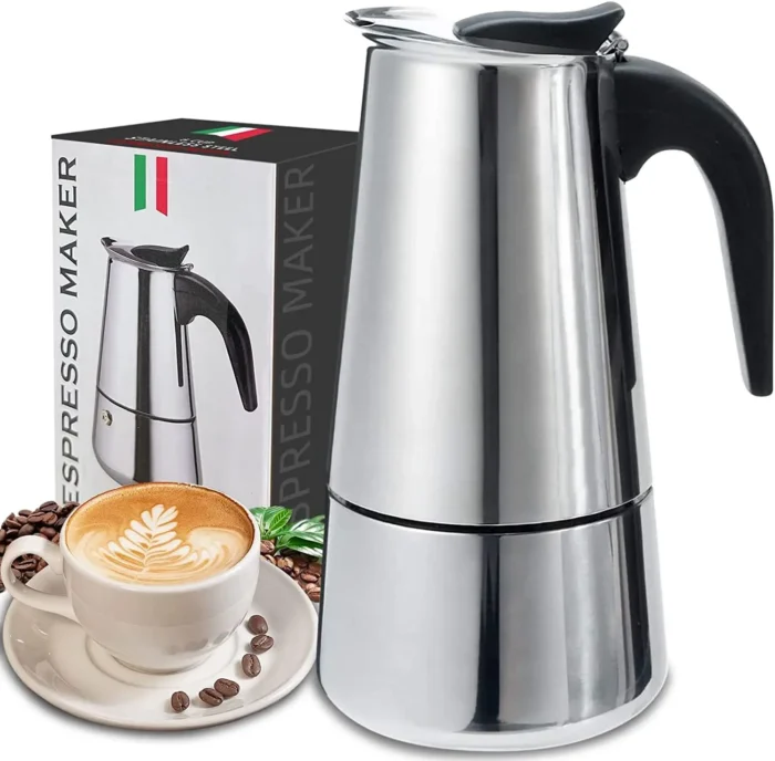 4/Cups-Moka Coffee Maker - Image 1