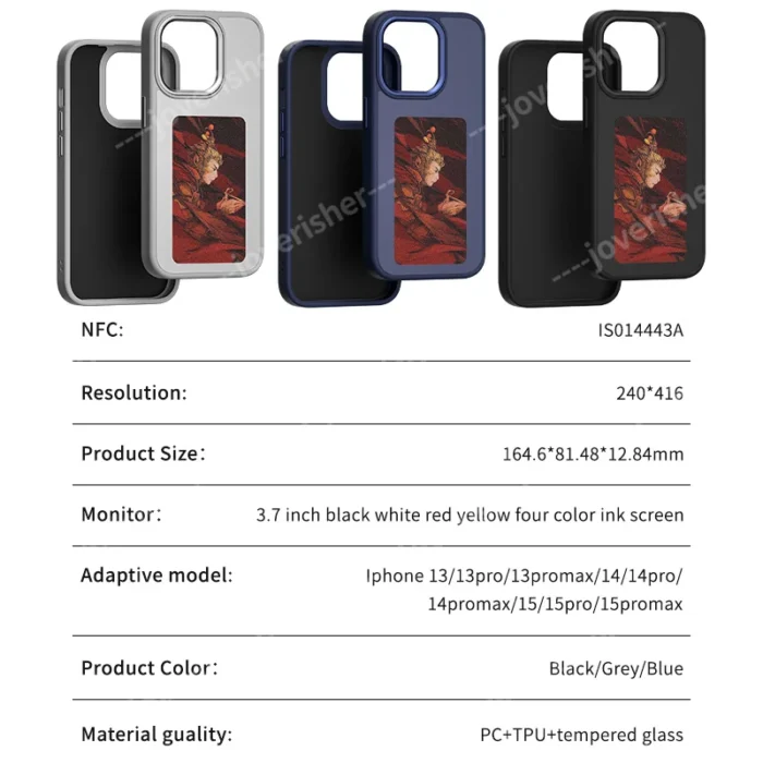 NFC Ink Phone Case for iPhone, DIY Photo Case - Image 6