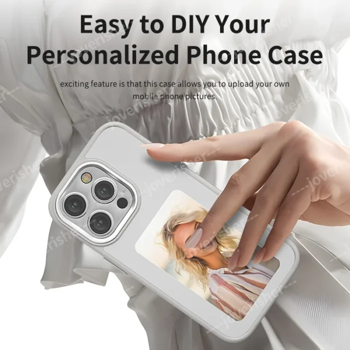 NFC Ink Phone Case for iPhone, DIY Photo Case - Image 5
