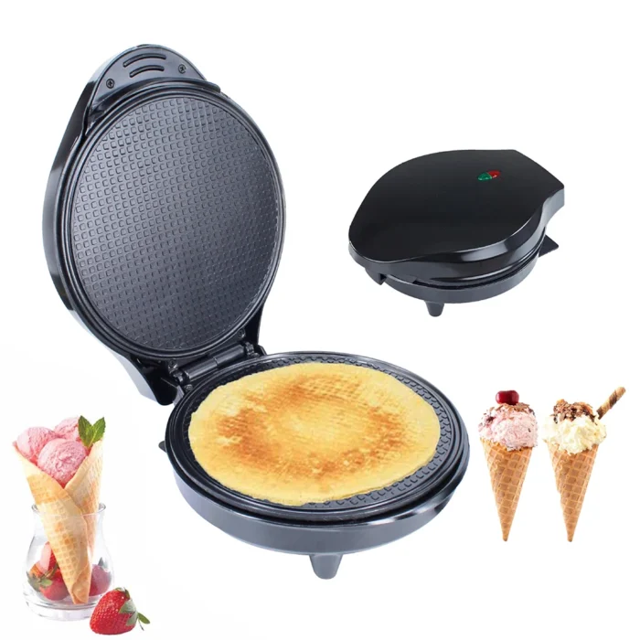 Electric Waffle Cone Ice Cream Maker - Image 1